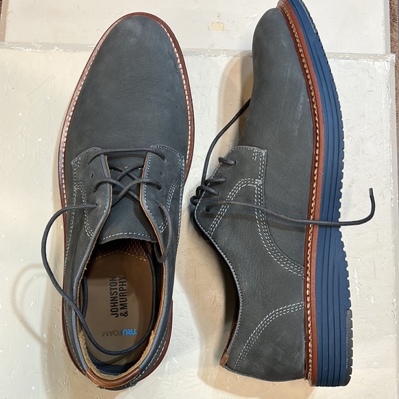 Johnston & Murphy Grey Dress Shoe - Picture 8 of 12